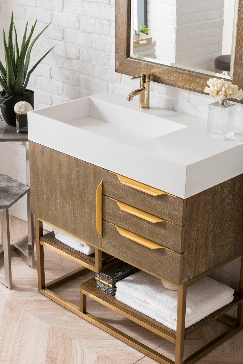 Columbia 36" Single Vanity Cabinet
