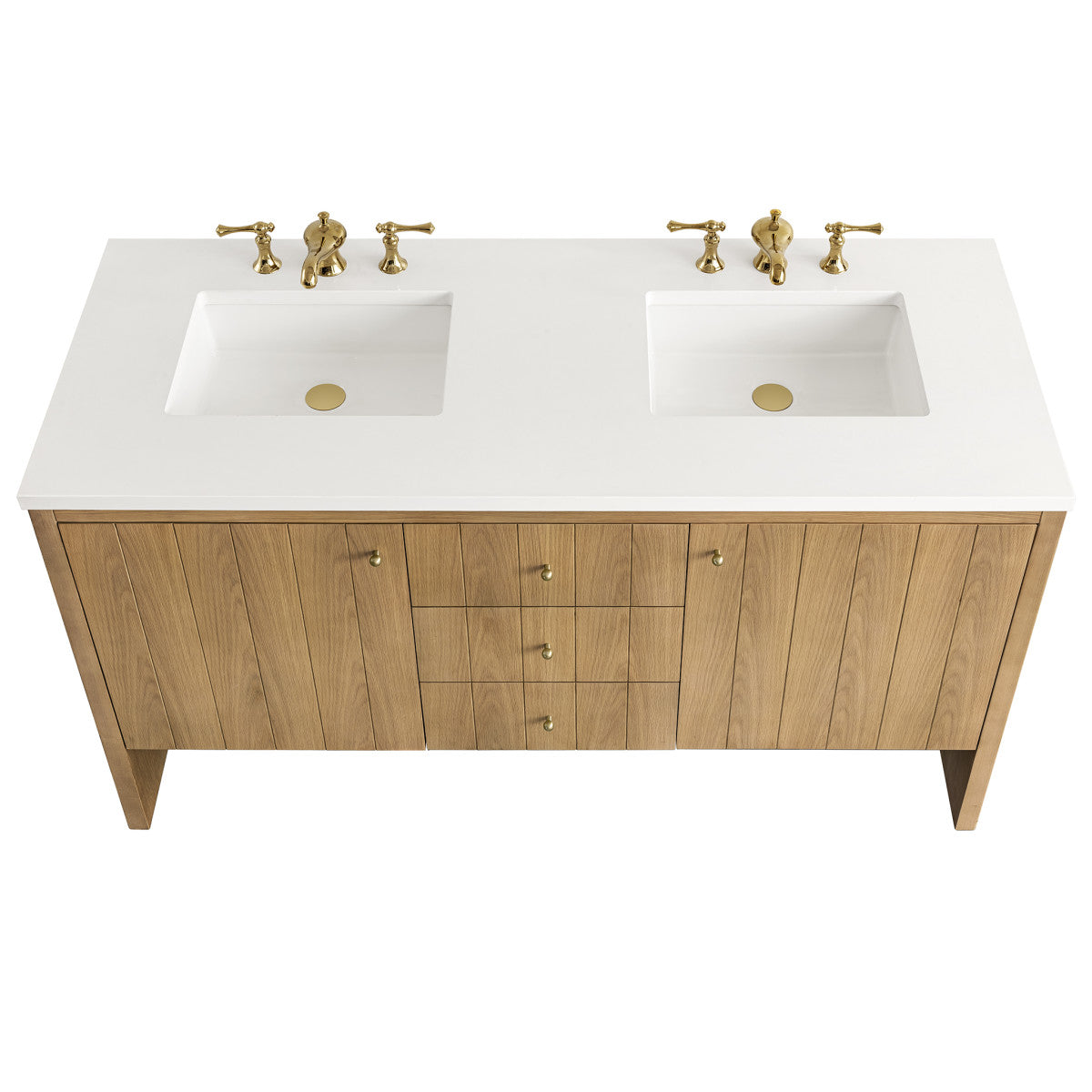 Hudson 60" Double Vanity Cabinet