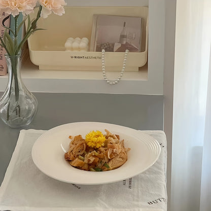Premium Ceramic Dining Plates for Home  Restaurant Use