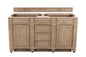 Bristol 60" Double Vanity Cabinet