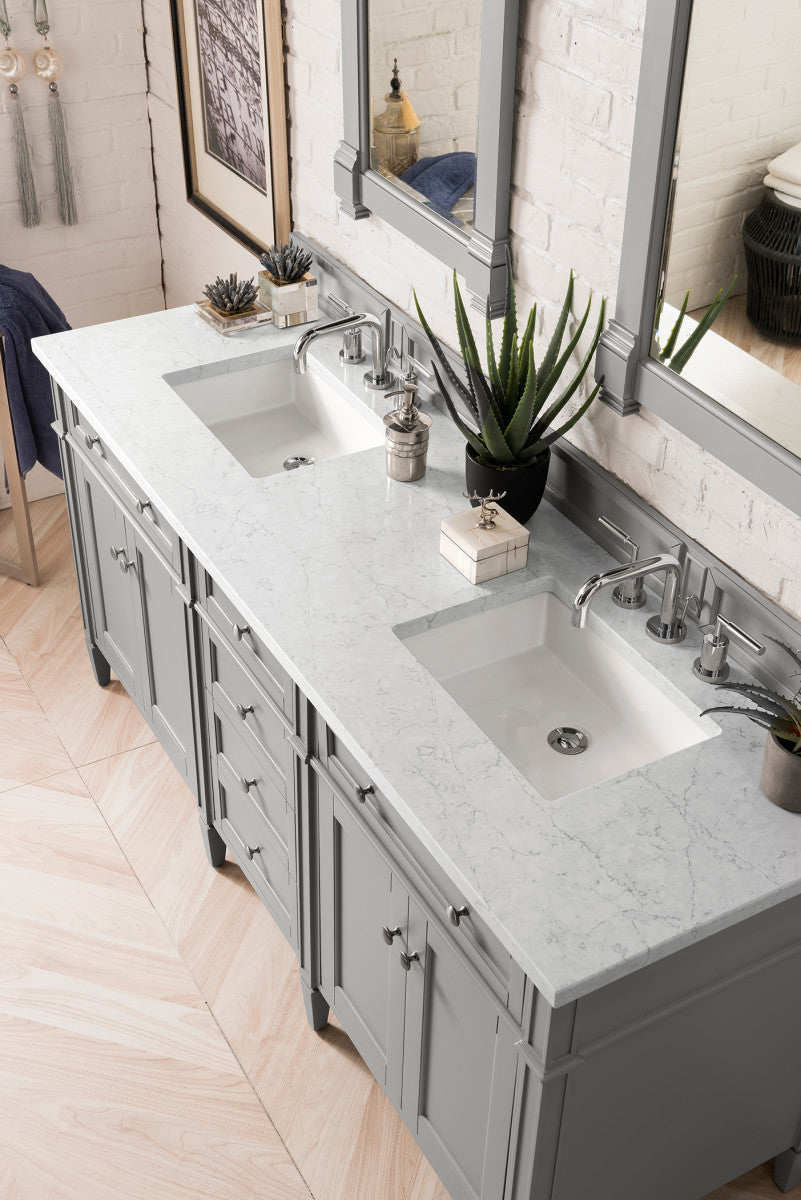 Brittany 72" Double Vanity Cabinet