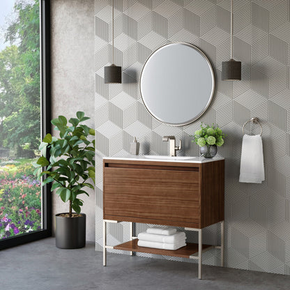 Mantova 35.4" Single Vanity Cabinet