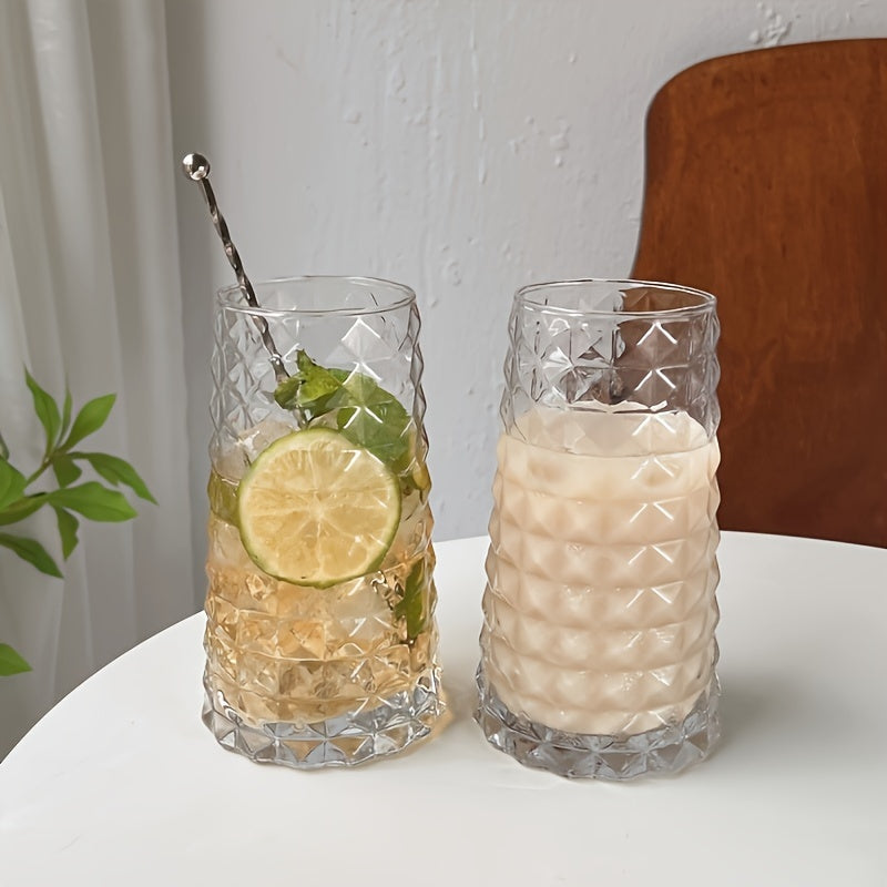 2pcs - Multifunctional Glass Drinking Cups - Lead-free, Insulation