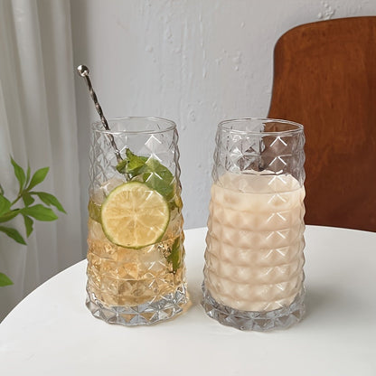2pcs - Multifunctional Glass Drinking Cups - Lead-free, Insulation