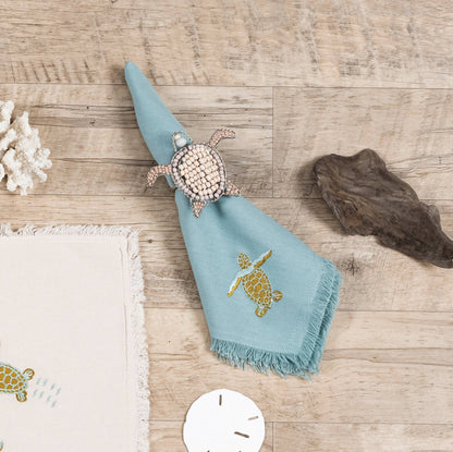Baby Sea Turtle Napkin Set 4