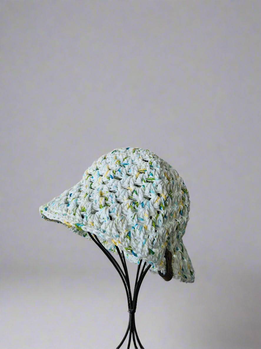 Crochet Bucket Hat - S Print
