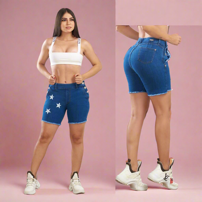 7142 100%  Authentic Colombian  Push Up Short