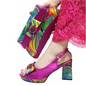 High-quality shoes and Bag Set in Yellow