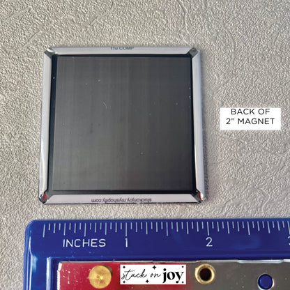 NO RAIN, NO FLOWERS QUOTE MAGNET