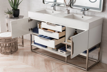 Columbia 59" Double Vanity Cabinet