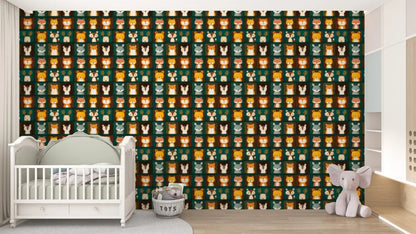 Whimsical Woodland Friends Patchwork