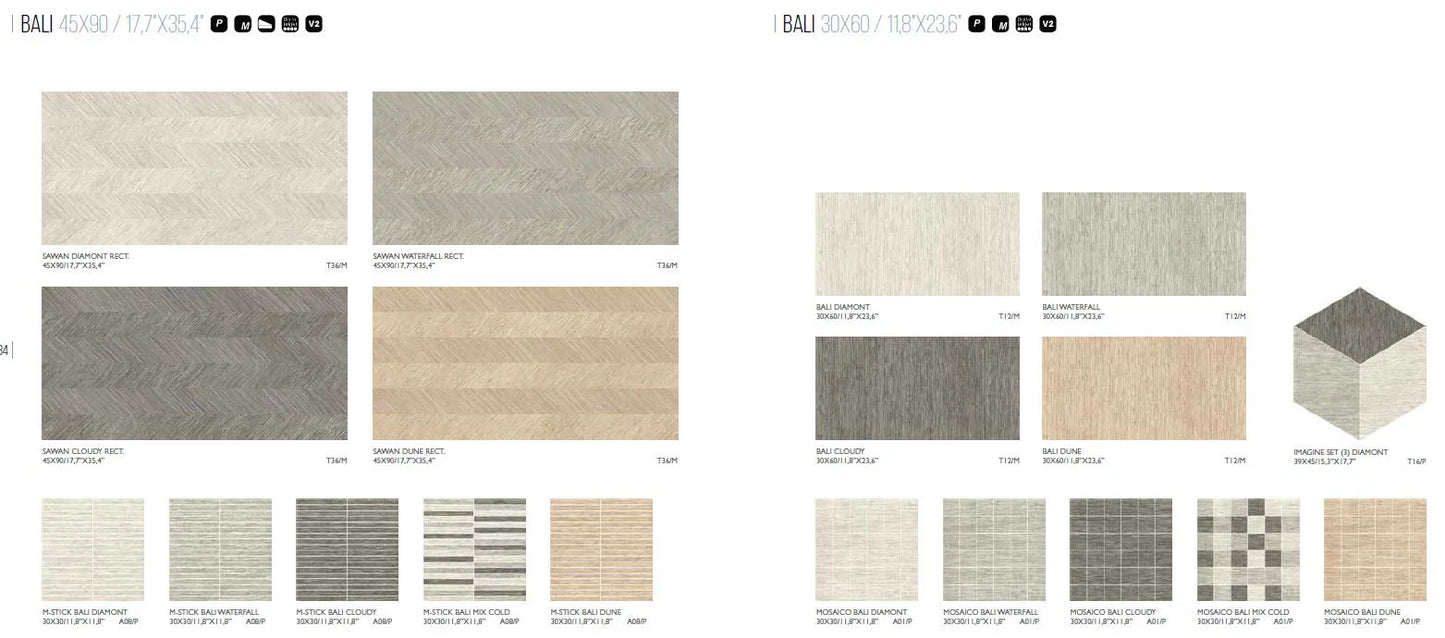 Bali Linen Look Porcelain Collection