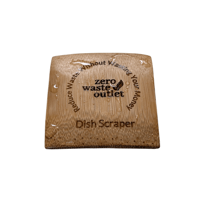 Bamboo Dish Scraper