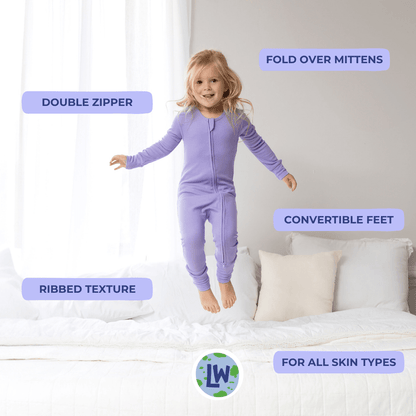 Lavender Bamboo Romper