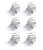 Men's & Women's Bamboo Ankle Socks 6-Pack
