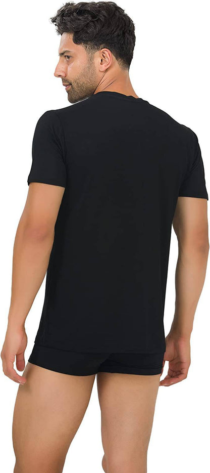 Men's Bamboo Crew Neck Undershirts (3-Pack)