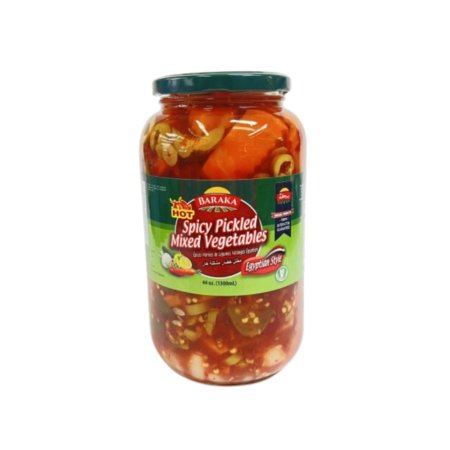 Baraka Spicy Pickled Mixed Vegetables 1300Ml