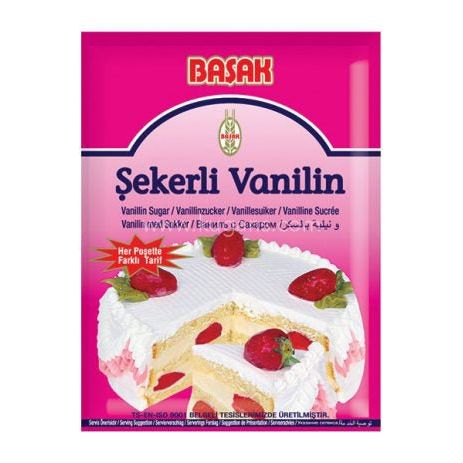 Başak Gida Basak 5 Gr 5 Pcs Sugared Vanilla