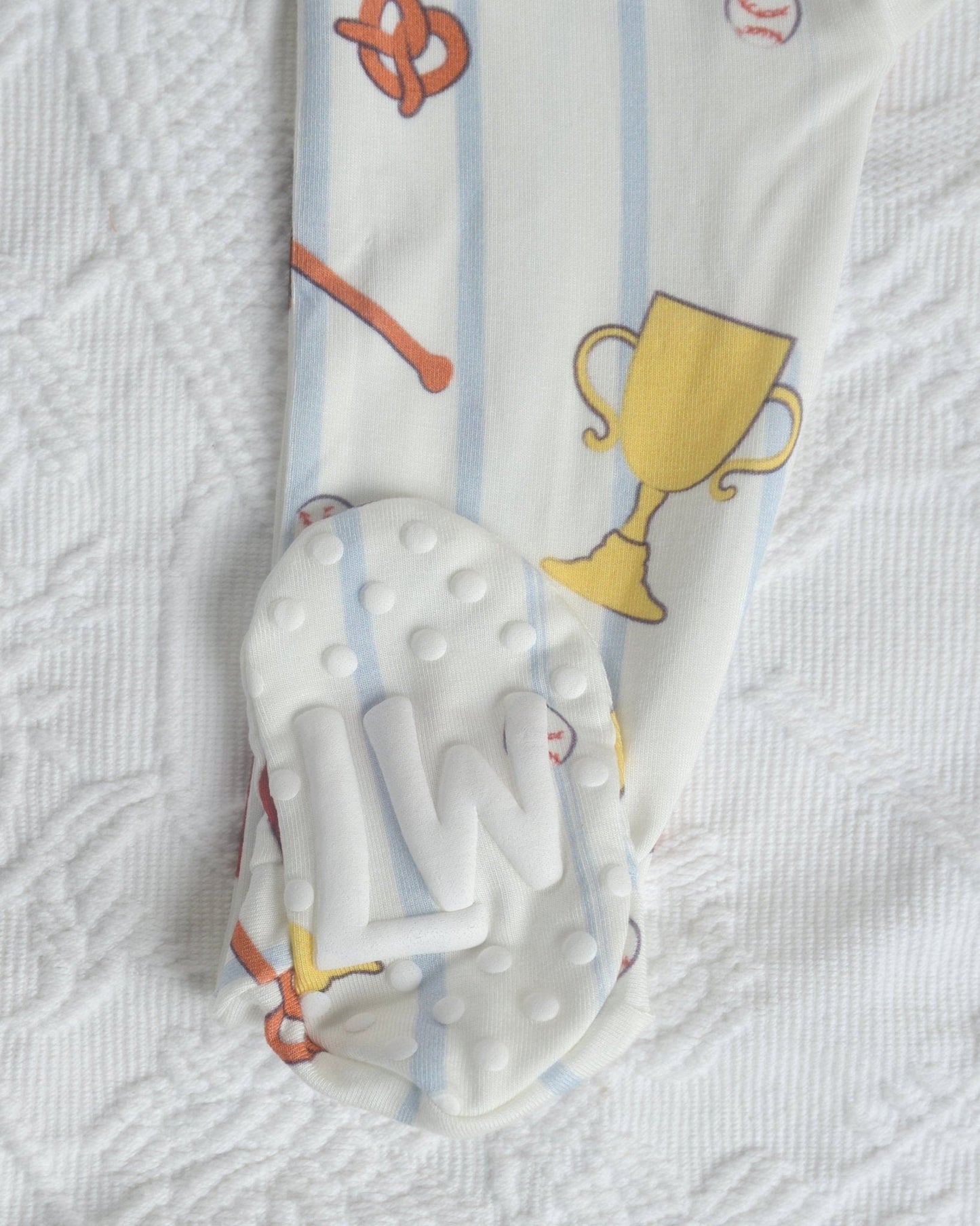 Baseball Footie Pajama