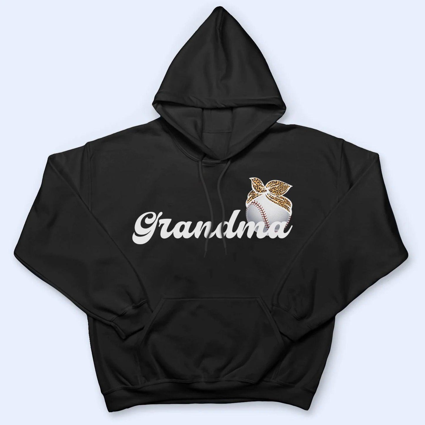 Baseball Grandma Headbow - Personalized Custom T Shirt - Birthday, Loving, Funny Gift for Grandma/Nana/Mimi, Mom, Wife, Grandparent
