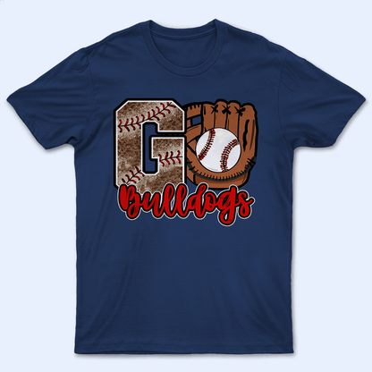 Baseball/Softball GoGo School Spirits Design - Personalized Custom T Shirt - Birthday, Loving, Funny Gift for Teacher, Kindergarten, Preschool, Pre K, Paraprofessional