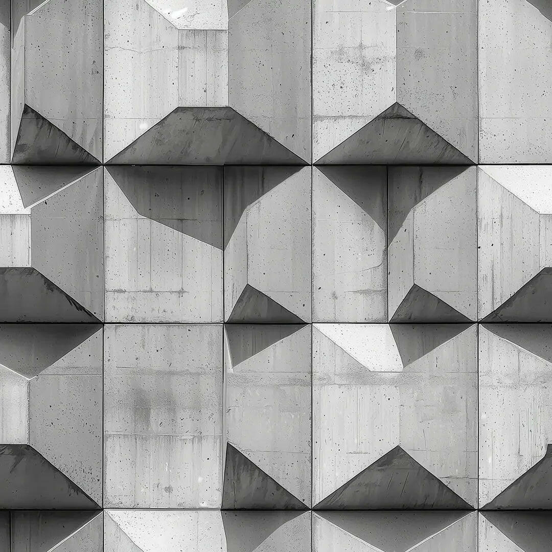 Faceted Concrete Shadow Play