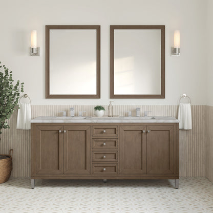 Chicago 72" Double Vanity Cabinet