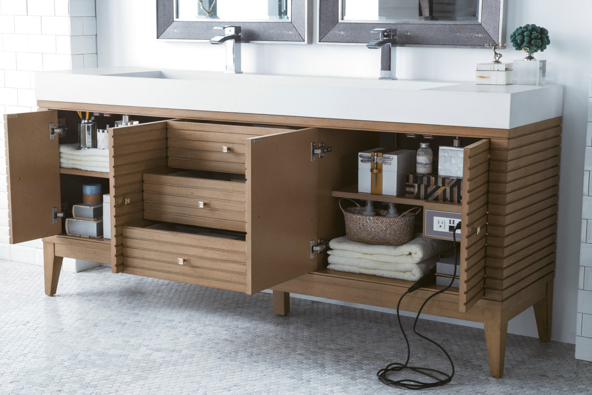 Linear 72" Double Vanity