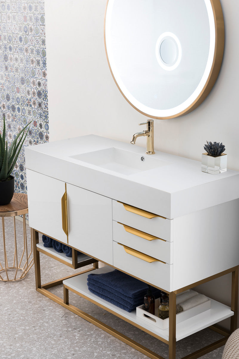 Columbia 48" Single Vanity Cabinet