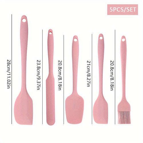 Versatile Silicone Spatula Set Bake Brush and More | Kitchen Essentials | Kitchen + Metal