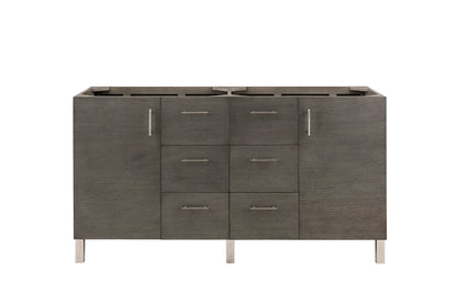 Metropolitan 60" Double Vanity Cabinet