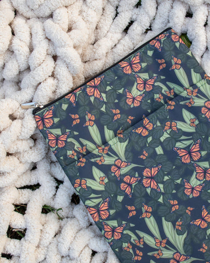 Meaggie Moos - Book / Tablet Sleeve | Butterfly Garden