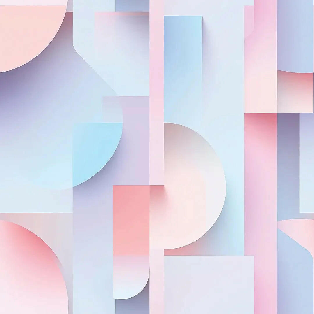 Ethereal Layers Pastel Mural