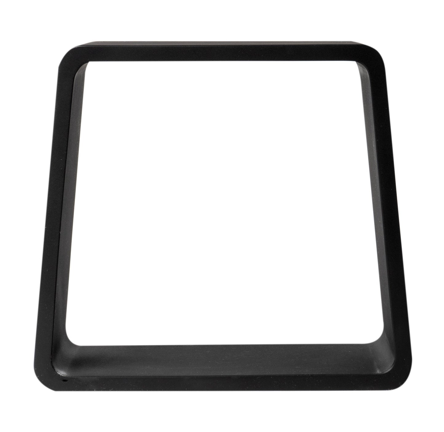 ALFI brand  ABST55BM Black Matte Solid Surface Resin Bathroom / Shower Stool