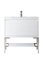 Mantova 35.4" Single Vanity Cabinet