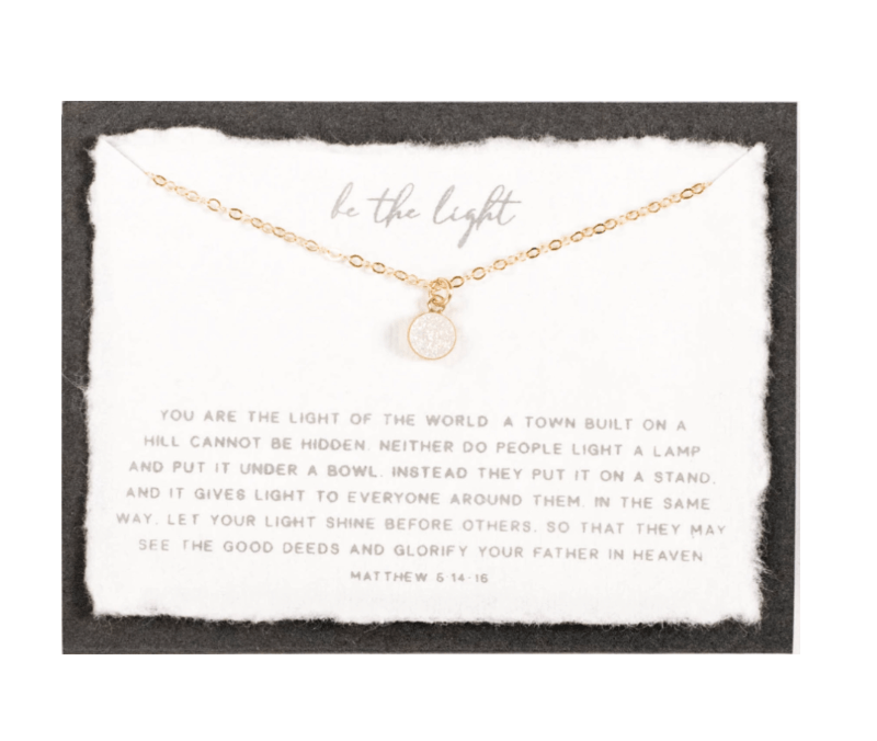 Be the Light | Christian Necklace | Matthew 5:14