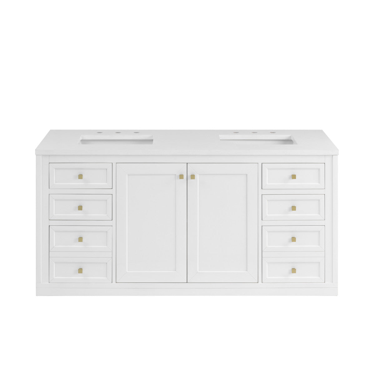 Chicago 60" Double Vanity