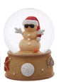 Beach Snowman or Santa Snowglobe