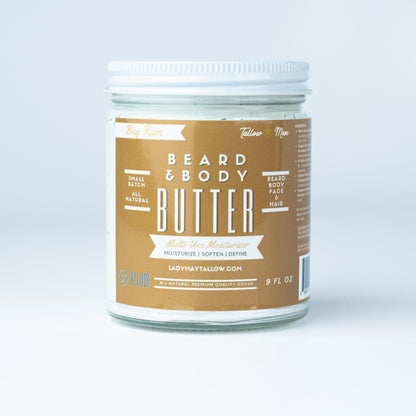 Bay Rum | Tallow Beard + Body Butter for Men