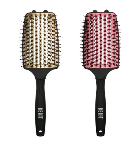 BEAUT HEAT RESISTANT CURVED VENT BRUSH W/ BRISTLES