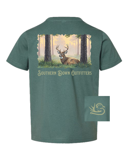 Bedded Down Buck Toddler Tee