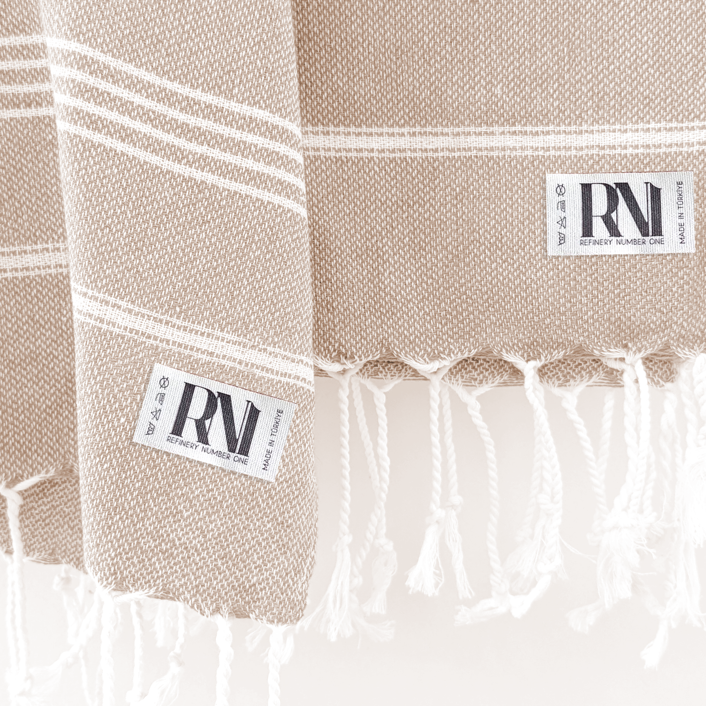 Istanbul Classic Turkish Hand Towel Set of 2 for Kitchen, Bath, Beach, Gym, and Yoga 17"x30"