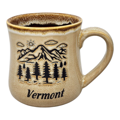Vermont Green Mountains Mug - Sandstone