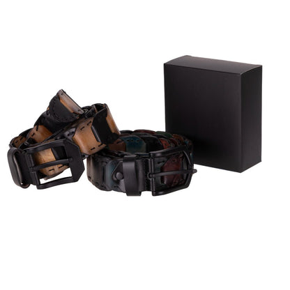 Bessemer Braided Leather Belt for Men
