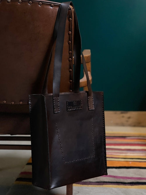 Leather Tote Bag | Kitchen + Metal