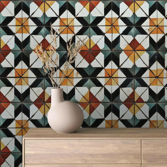 Catalan Sunburst Geometric