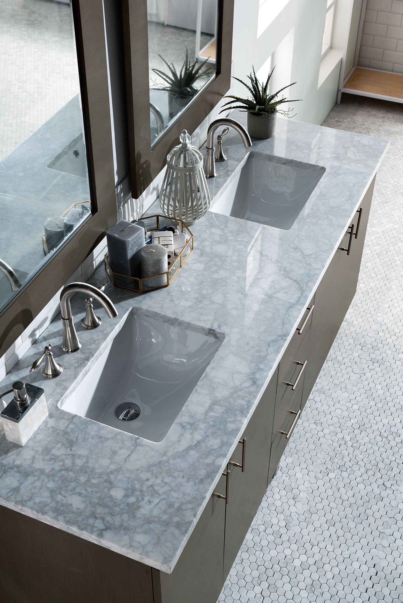 Metropolitan 72" Double Vanity Cabinet