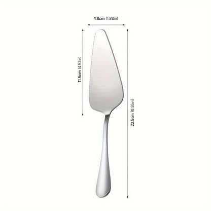 Stainless Steel Cake Shovel with Serrated Edge Tool