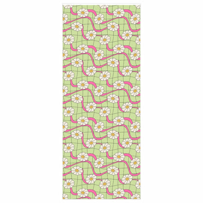 Retro Flower Wrapping Paper