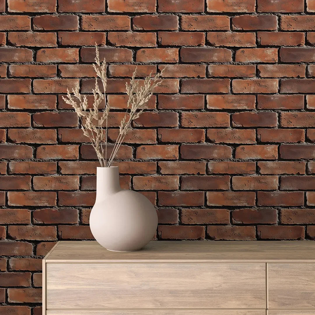 Classic Red Brick Heritage Wall